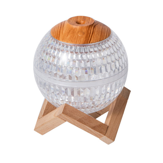 Mini Crystal Ball USB Humidifier with Colorful Light and Aroma Diffuser