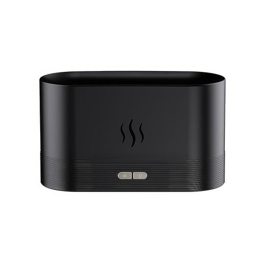 Flame Effect Aroma Diffuser with 7-Color Light and Auto Shut-Off